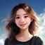 用户晴空Momo头像，活泼的年轻女性用户